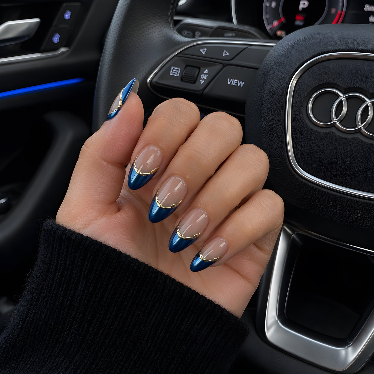 Royal Blue Elegance