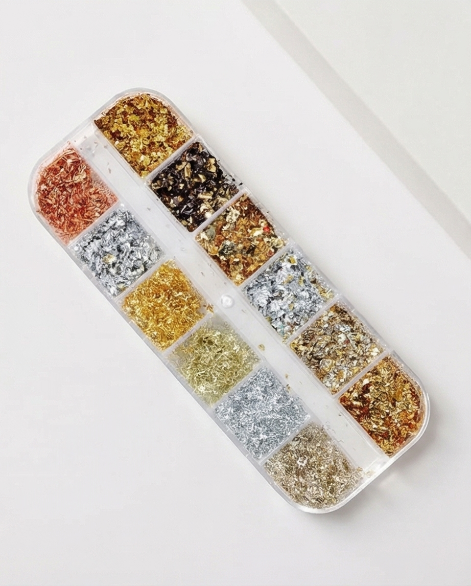 ✨ Luxury Nail Foil Flakes