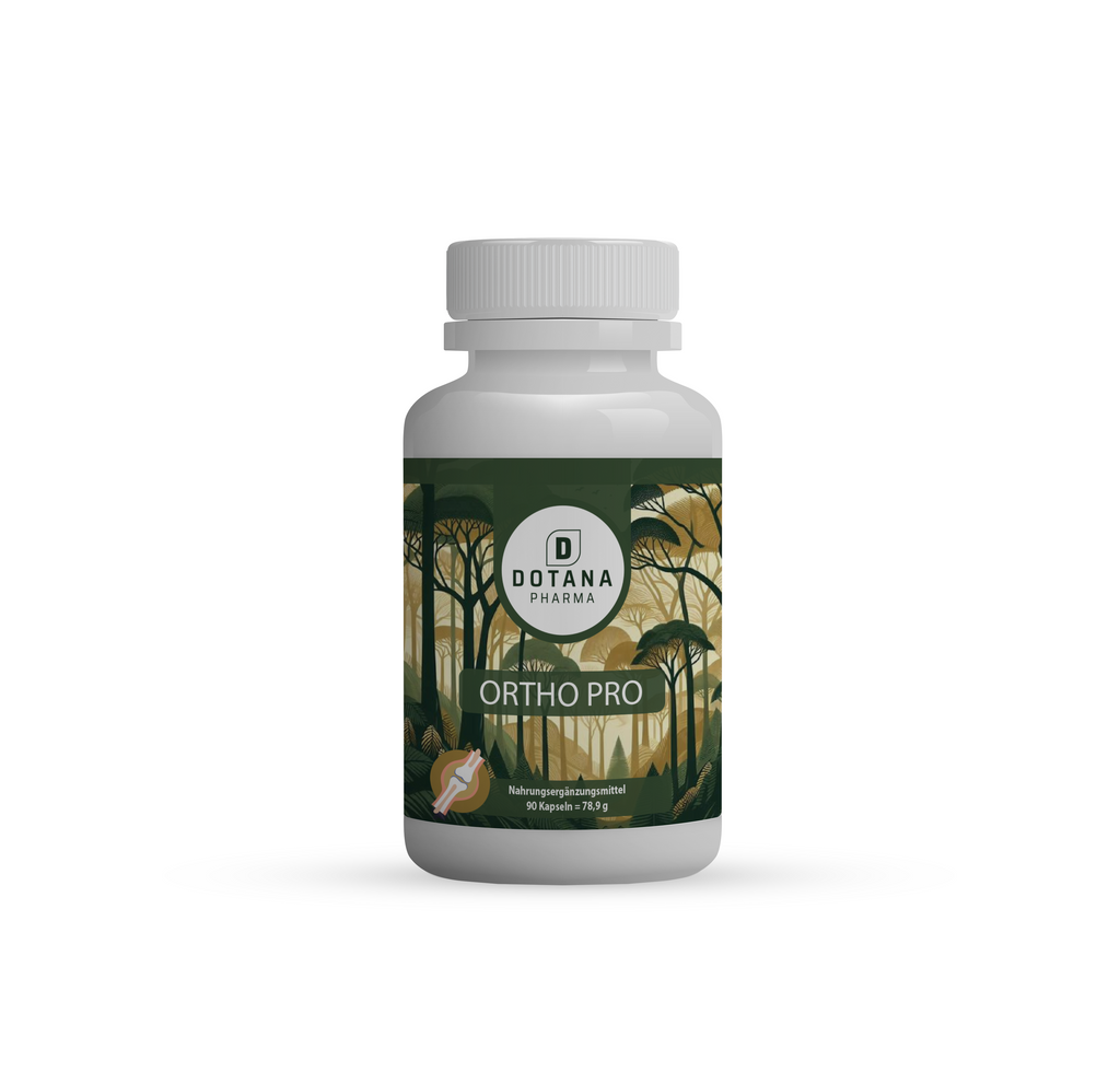 ORTHO PRO Gelenknährstoff-Komplex - 90 Kapseln mit Glucosamin Sulfat 750mg, Chondroitin Sulfat 600mg & MSM 900mg - Made in Germany