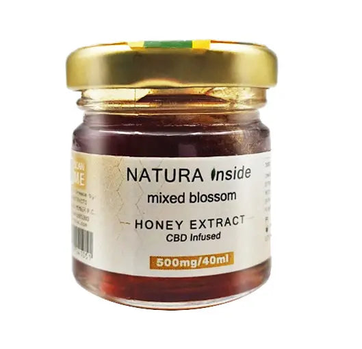 Natura Inside CBD Honey Extract – 500mg CBD per 40ml, for Face Mask, 40ml