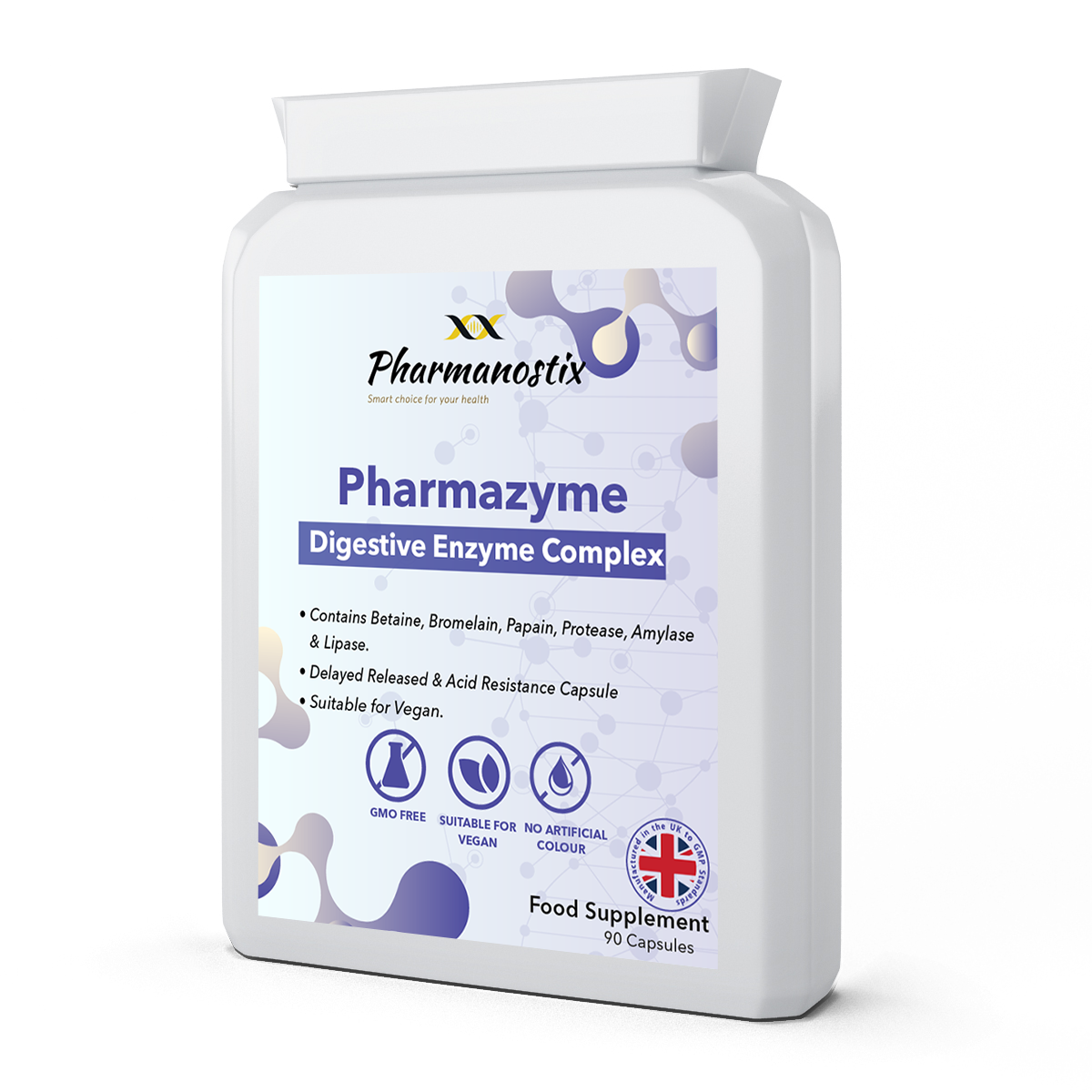 PharmaZyme Digestive Enzymes Supplements