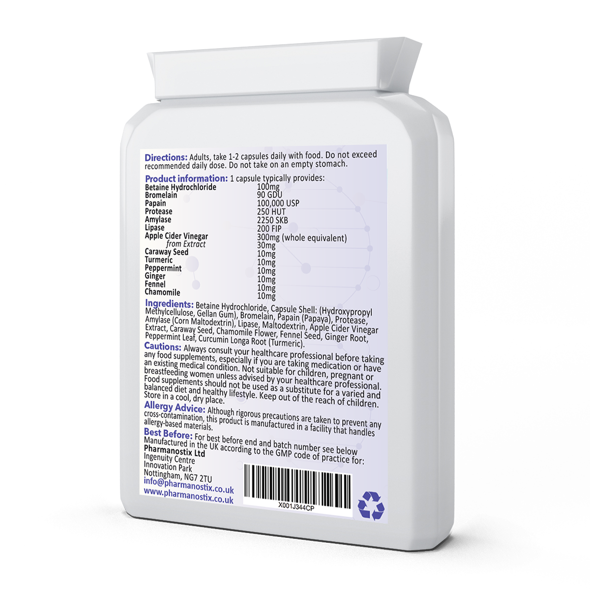 PharmaZyme Digestive Enzymes Supplements
