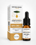 Natura Inside Full Spectrum Cannabis Oil – 40% CBD with Piperine, Pyr Series, 10ml